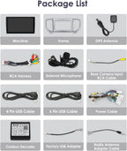 Autoradio Android CarPlay & Android Auto KIA Sportage 4 QL 2016-2018 écran tactile 9 pouces GPS