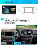 Autoradio KIA Sportage 4 QL 2016 2017 2018 CarPlay Android Auto sans fil