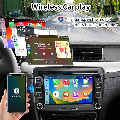 Autoradio Android CarPlay & Android Auto VW Polo 5 6R/6C (2009-2017) – Écran 7" DSP Bluetooth GPS | YZ Detailing