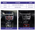 Autoradio Audi A4 B8 2013-2016 CarPlay sans fil caméra de recul