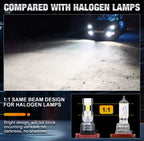 Kit Ampoules LED Phares YZ Detailing – H7 H4 H1 H11 6000K