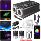 LED CIEL ÉTOILÉ EN FIBRE  machine à lumière à fibre optique pour plafond étoilé de voiture, Personnalisation CUSTOM