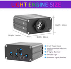LED CIEL ÉTOILÉ EN FIBRE  machine à lumière à fibre optique pour plafond étoilé de voiture, Personnalisation CUSTOM