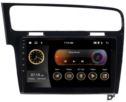 Autoradio Android CarPlay & Android Auto VW Golf 7 MK7 GTI (2012-2020) – Écran 9" GPS, WiFi, DSP | YZ Detailing