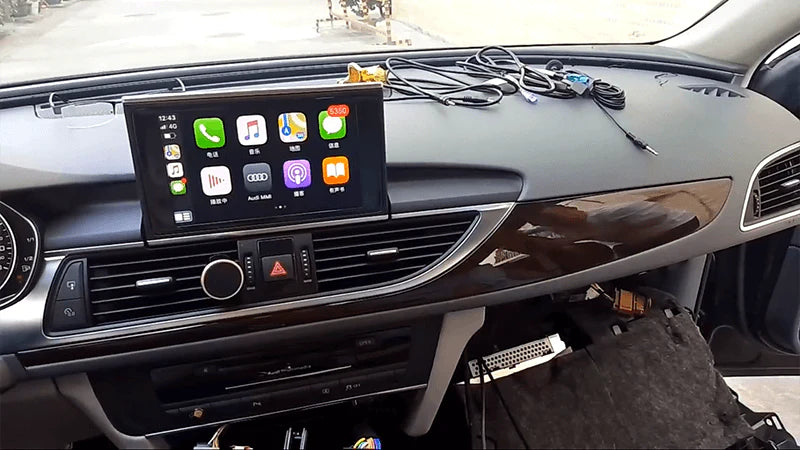 Installation autoradio android / module CarPlay / compteur digital / caméra de recule