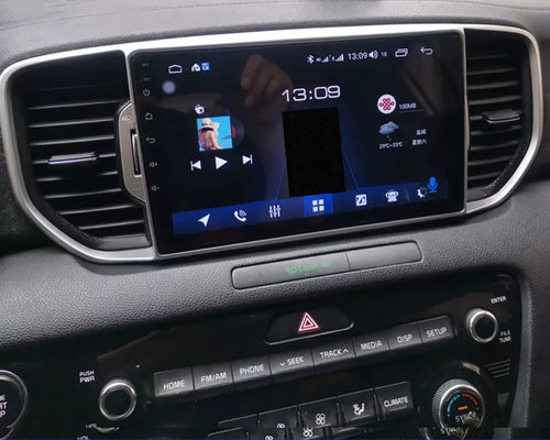 Autoradio Android CarPlay & Android Auto KIA Sportage 4 QL (2016-2018) – Écran 9" GPS, WiFi, DSP | YZ Detailing