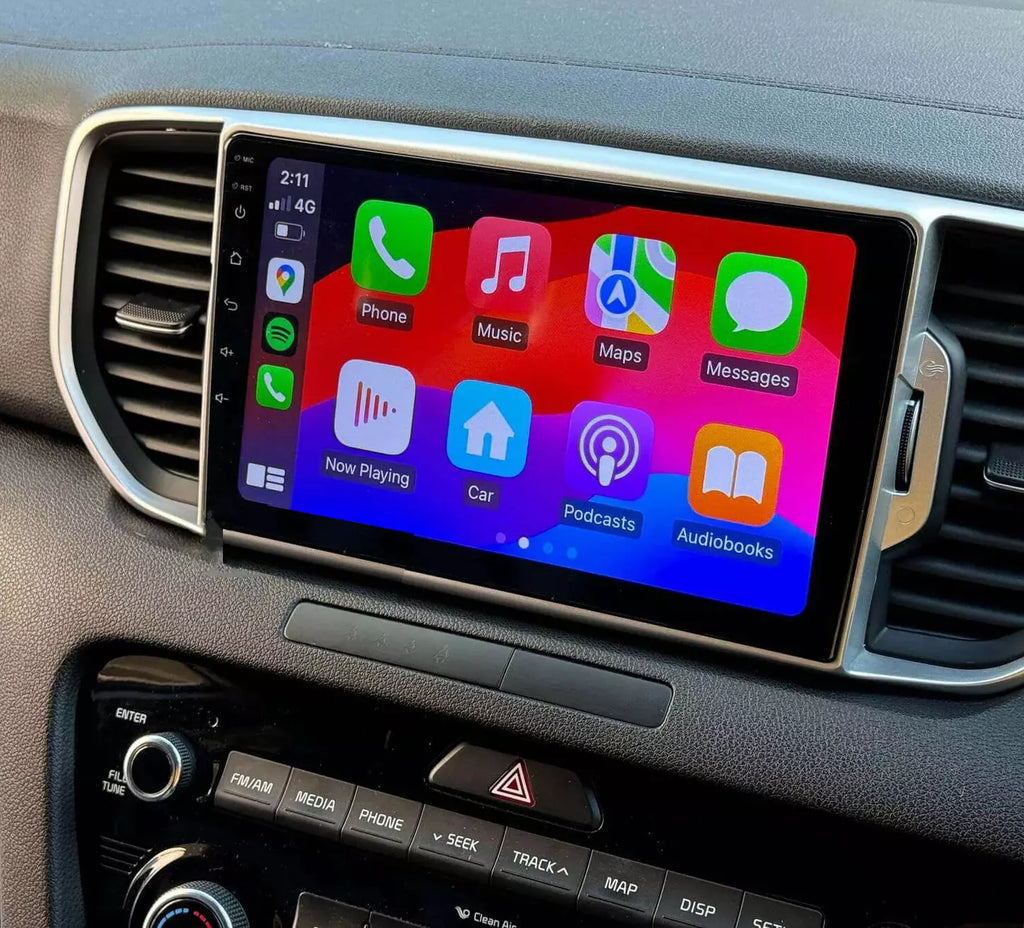 Autoradio Android CarPlay & Android Auto KIA Sportage 4 QL (2016-2018) – Écran 9" GPS, WiFi, DSP | YZ Detailing