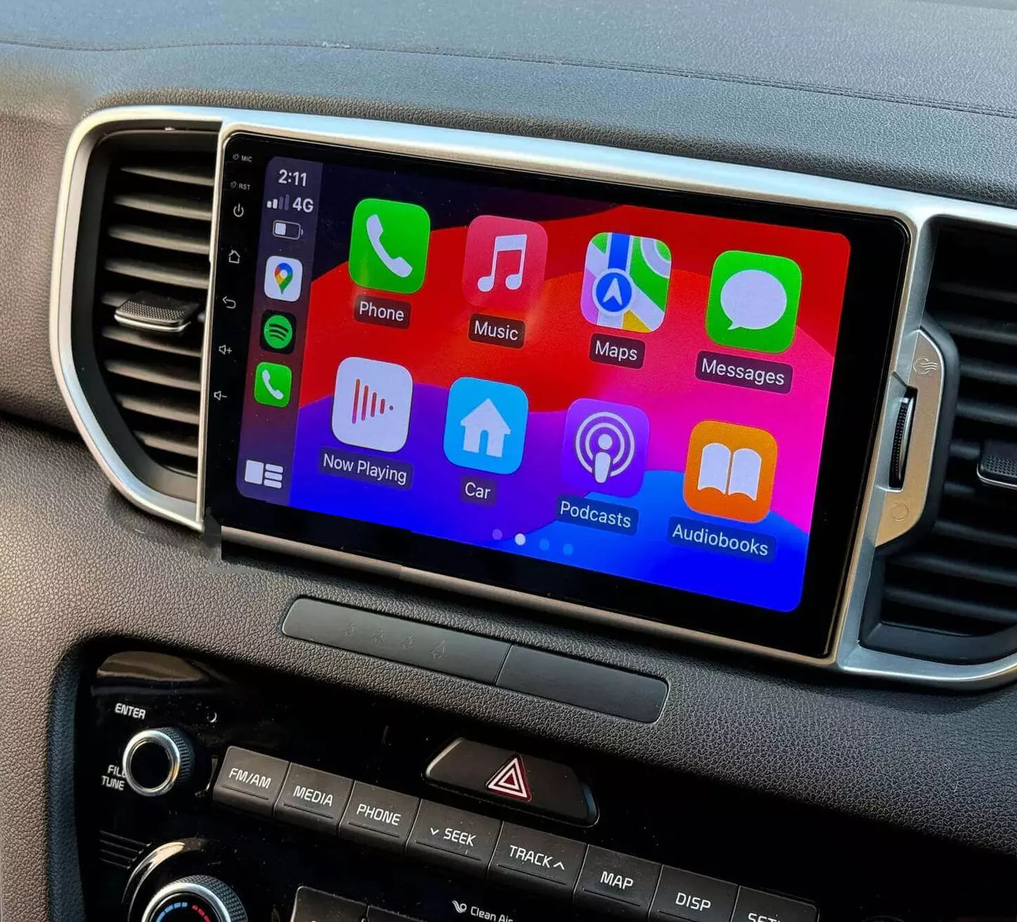 Autoradio Android CarPlay & Android Auto KIA Sportage 4 QL (2016-2018) – Écran 9" GPS, WiFi, DSP | YZ Detailing